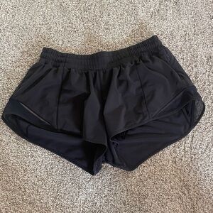 Lululemon Black Hotty Hot Shorts